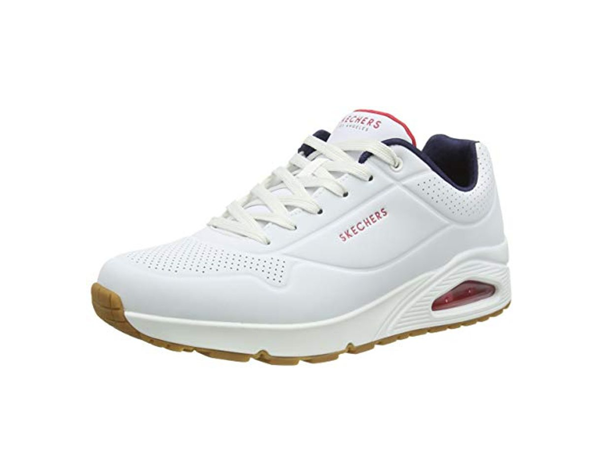 Moda Skechers UNO Stand ON Air, Zapatillas Hombre, Blanco