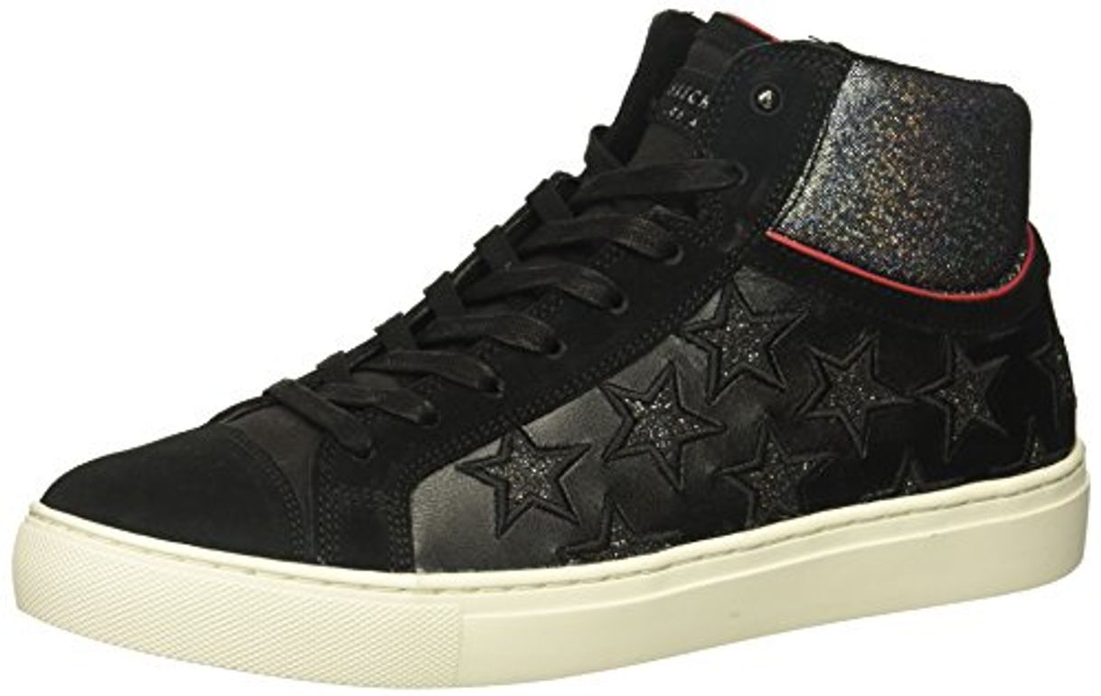 Fashion Skecher Street Women's Side Street-Glitter Star High Top Fashion Sneaker