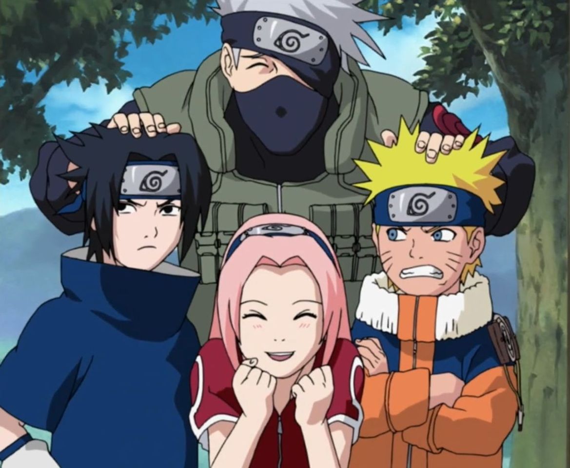 Series Naruto, Sakura,Sasuke e kakashi