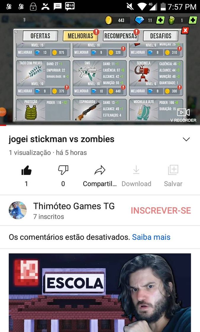 Moda jogei stickman vs zombies - YouTube