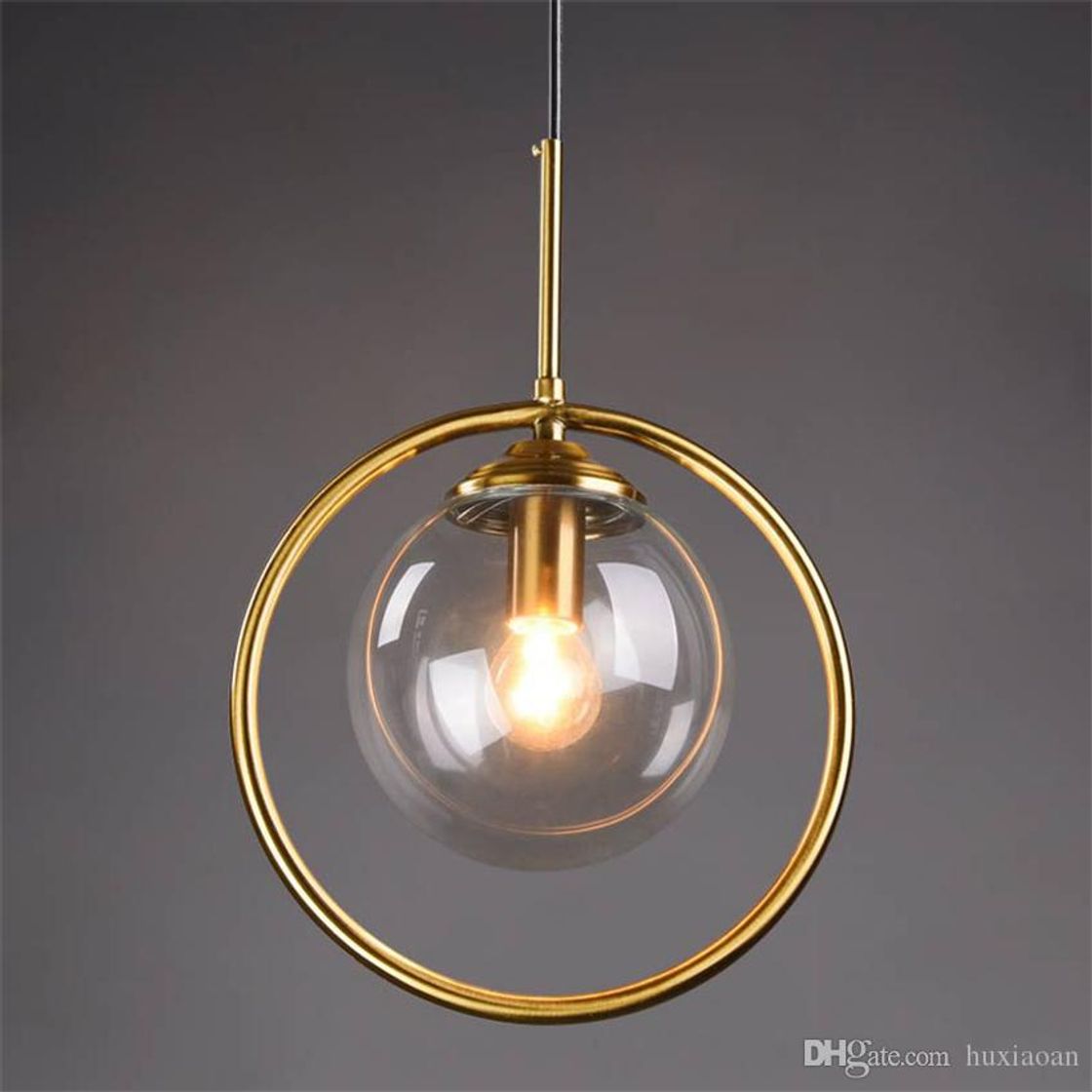 Product 5151BuyWorld Lámpara Nordic Glass LED Luces Pendientes De Calidad Superior Loft Decoración De La Sala De Lectura De Cabecera Hanglamp Luminaria Pendente Escalera Cocina Lámparas Colgantes {Golden B}