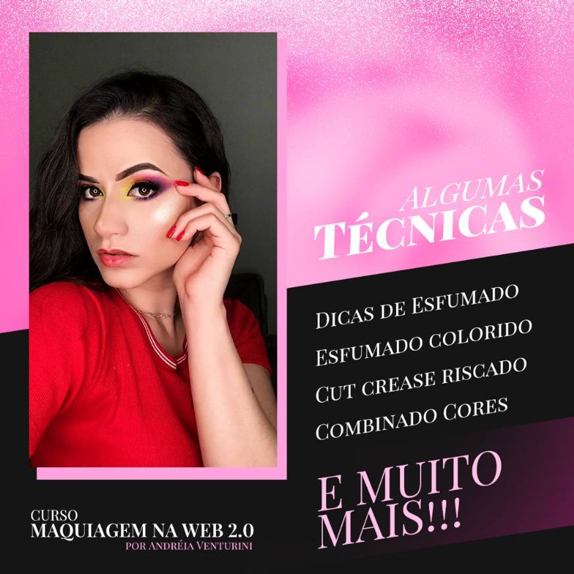 Moda Curso de Maquiagem na Web 2.0 - Andréia Venturini 