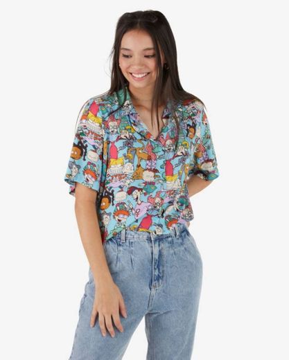 Camisa Cropped