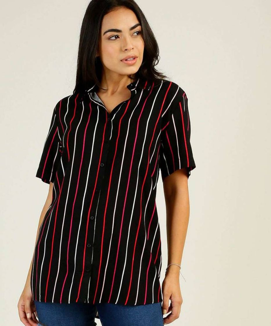 Fashion Camisa Feminina