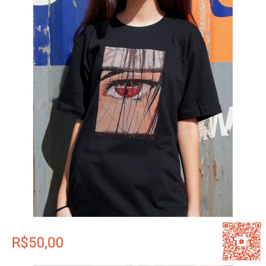 Fashion Camiseta Itachi/ anime/ naruto