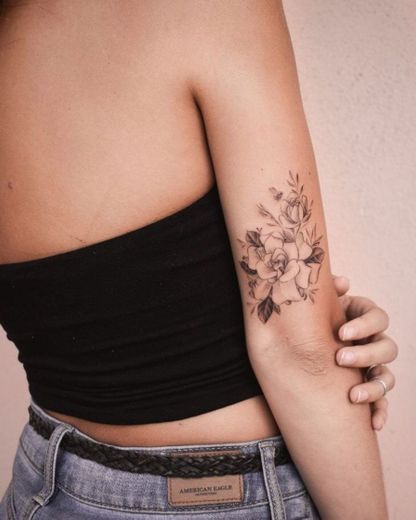 tatuagem flower