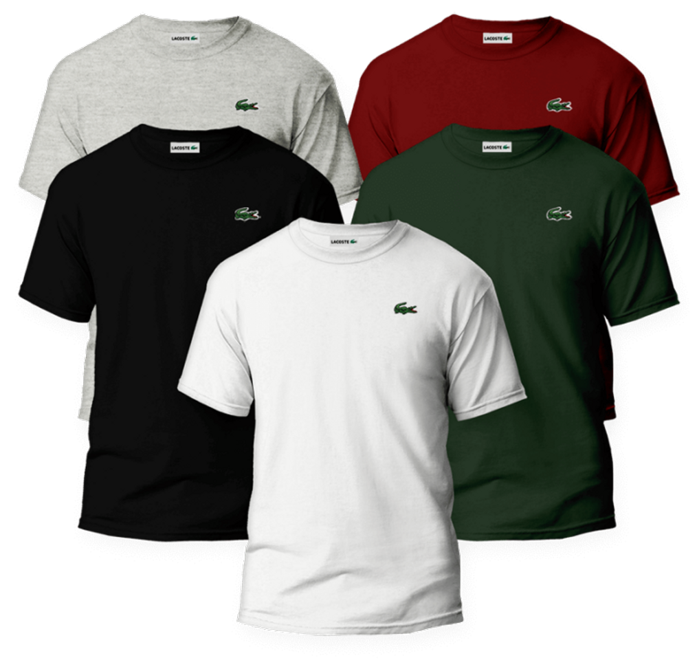 Fashion Camisetas Masculinas Lacoste