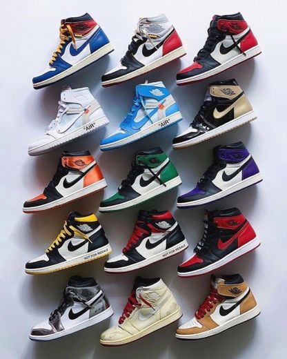Nike air Jordan all the colors 