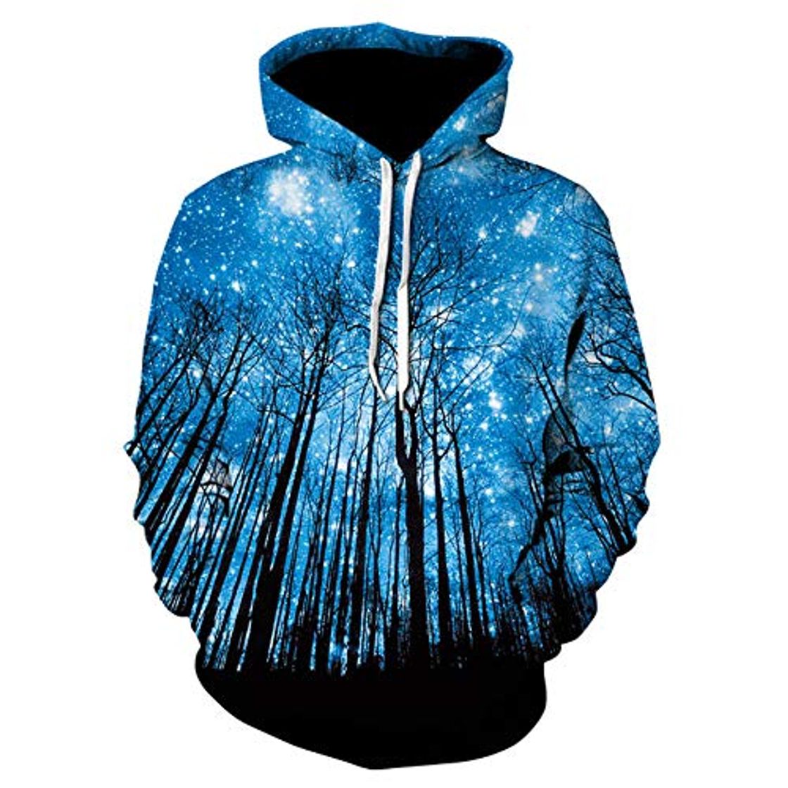 Fashion Sudadera con Capucha Impresión 3D Space Galaxy Sudaderas con Capucha para Hombre