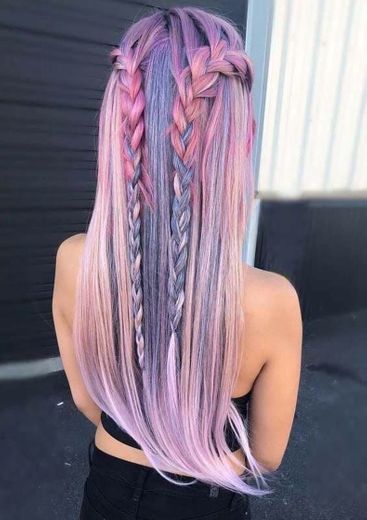 Penteados coloridos
