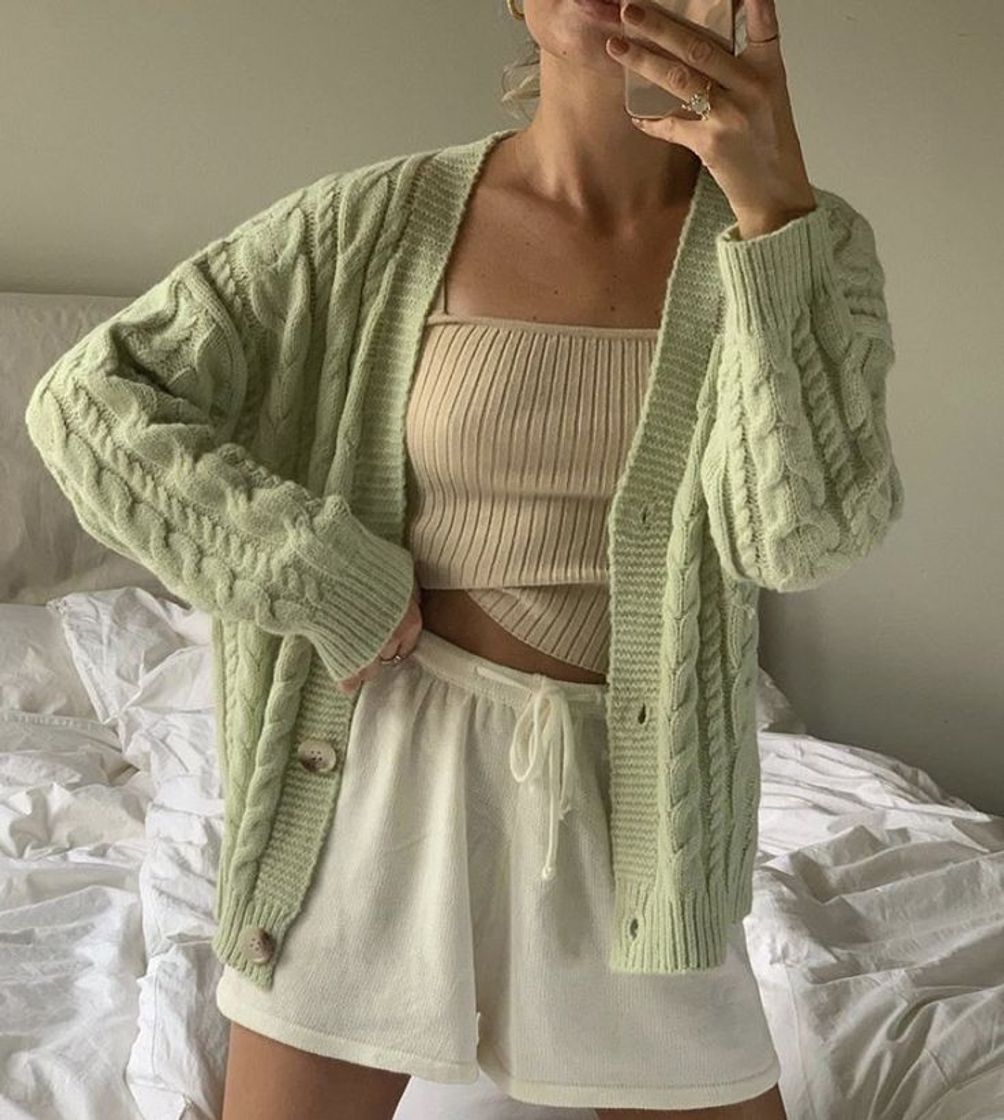 Moda outfits aesthetic verde