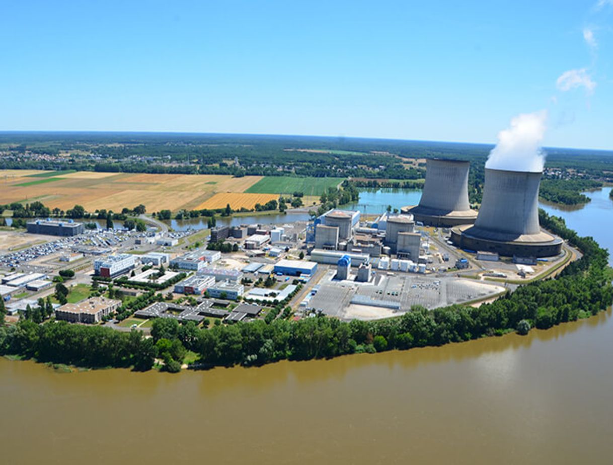 Place CNPE - Centre Nucléaire de Production d'Électricite de Saint-Laurent-des-Eaux