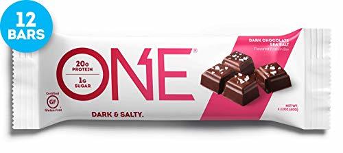 Beauty ONE Brands ONE Brands One Bar Dark Chocolate Sea Salt 12 bars