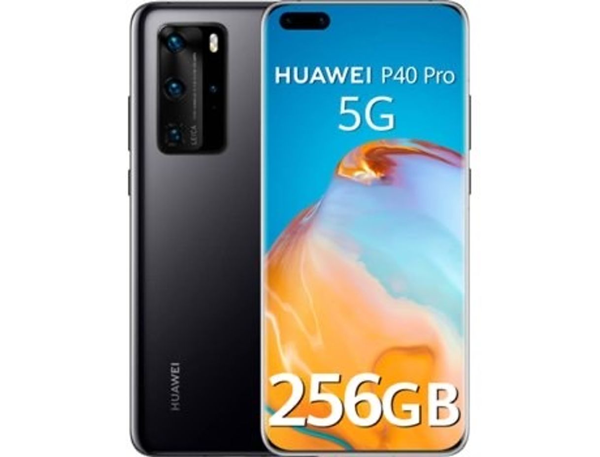 Moda Smartphone HUAWEI P40 Pro (6.58'' - 8 GB - 256 GB - Preto) - Worten