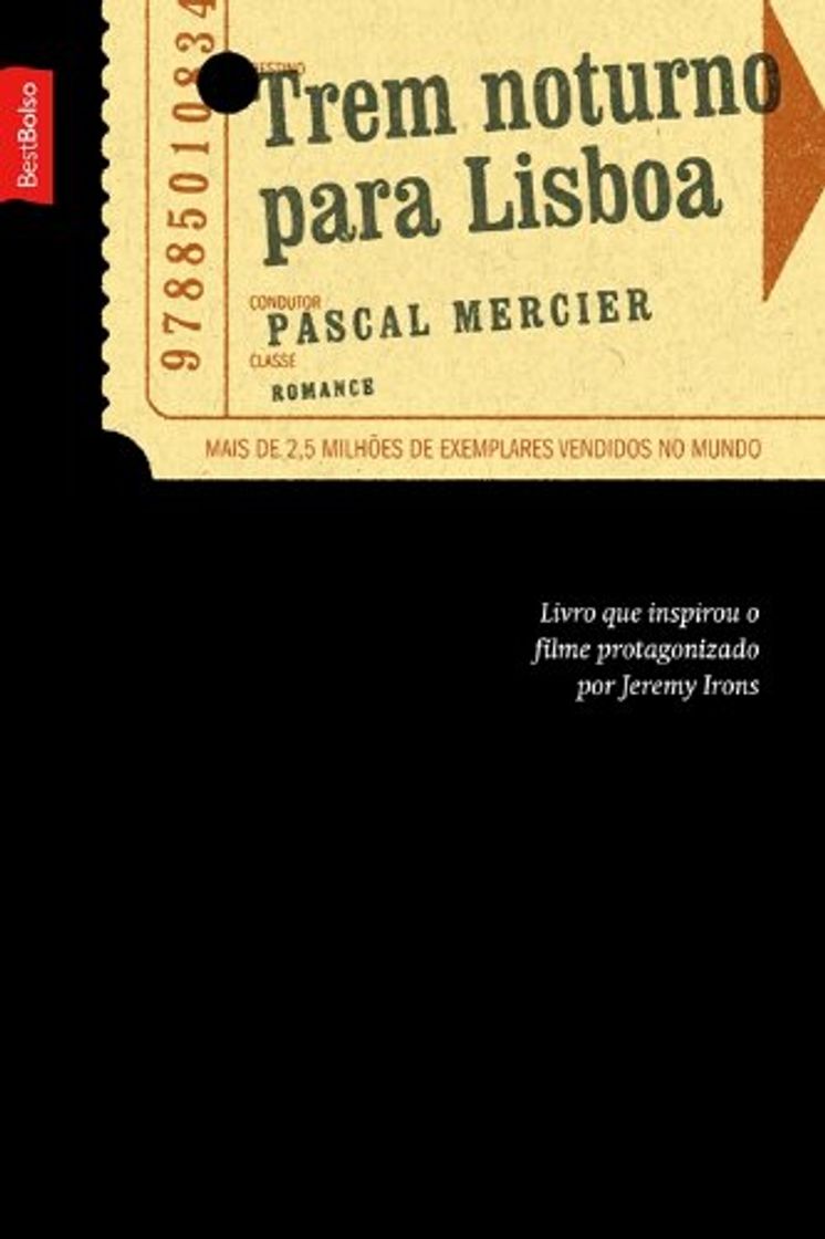 Libro Trem Noturno Para Lisboa