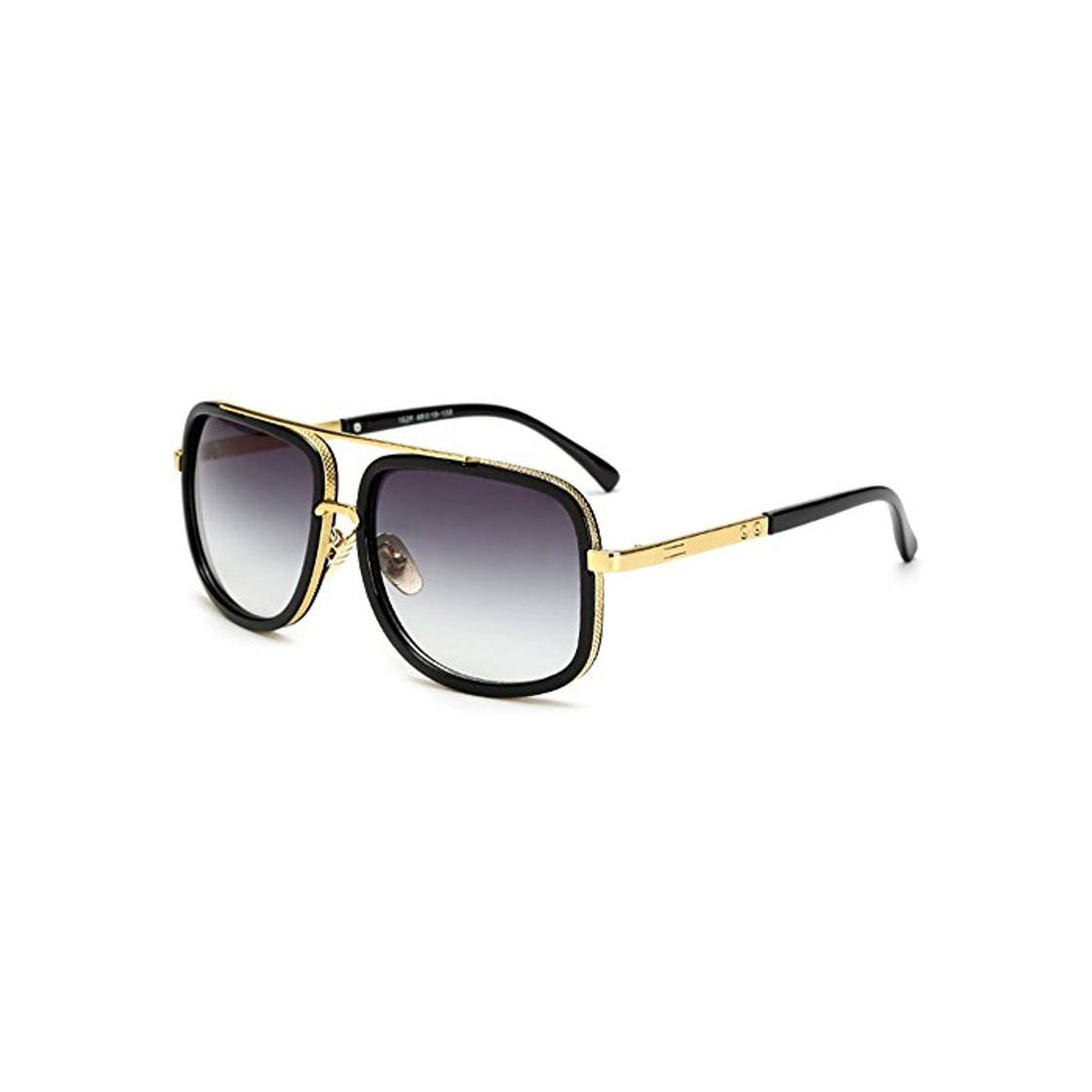 Fashion SHEEN KELLY Retro Vintage Baratas para Mujer y Hombre Marco de metal Grandi gafas de sol Metal Pilotos Espejo