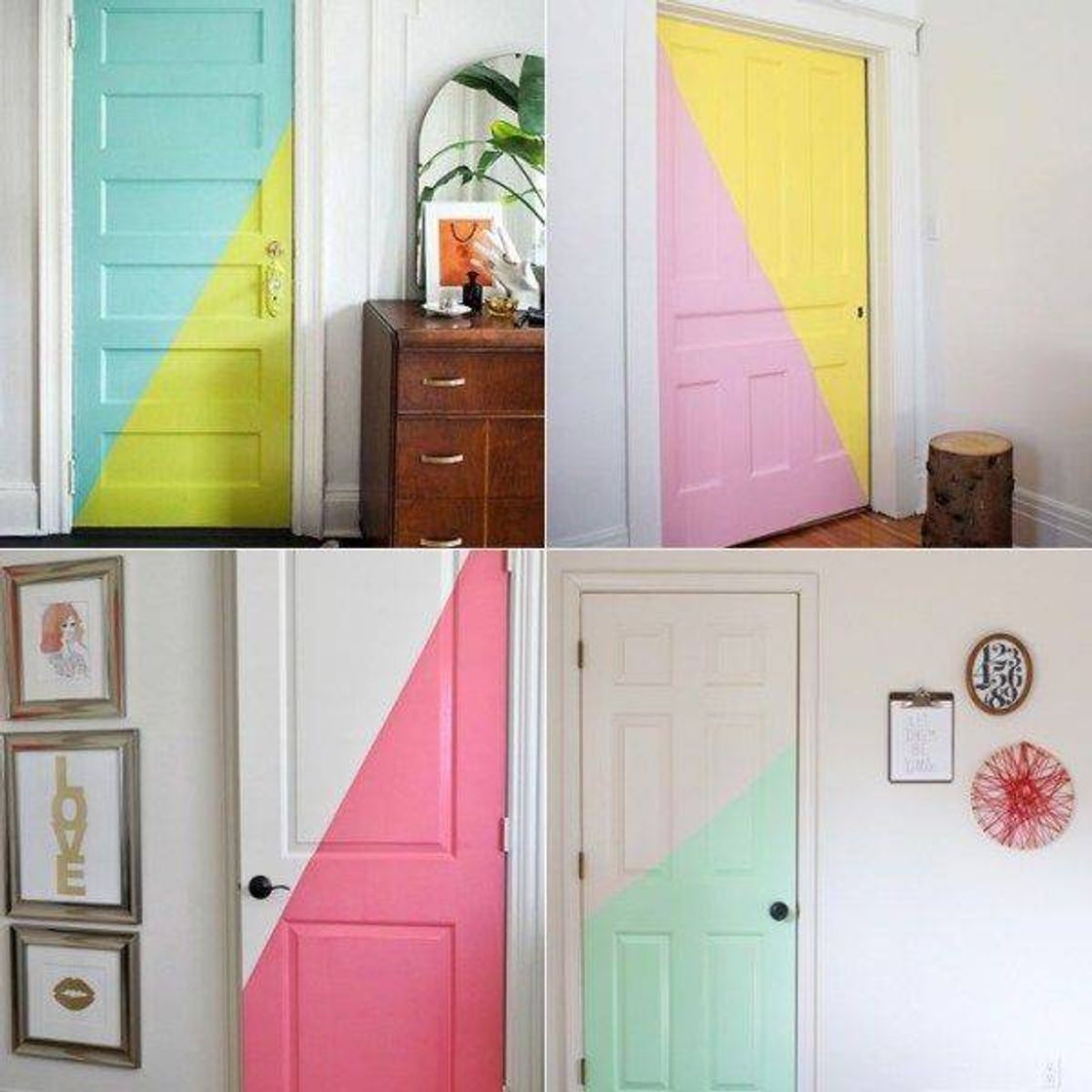 Fashion Decor: deixando sua porta de um jeito diferente 