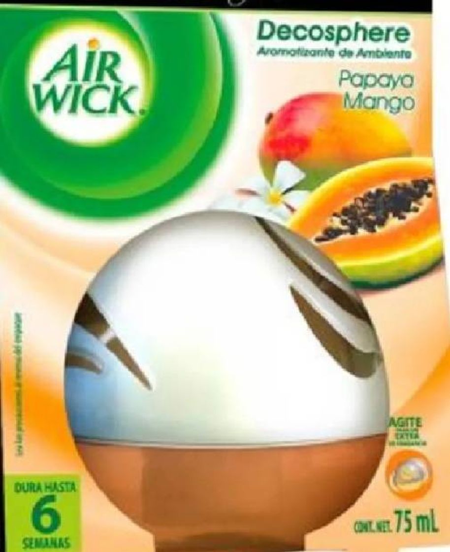 Moda 💠 Aromatizante ambiental Air Wick Decorativo papaya mang

