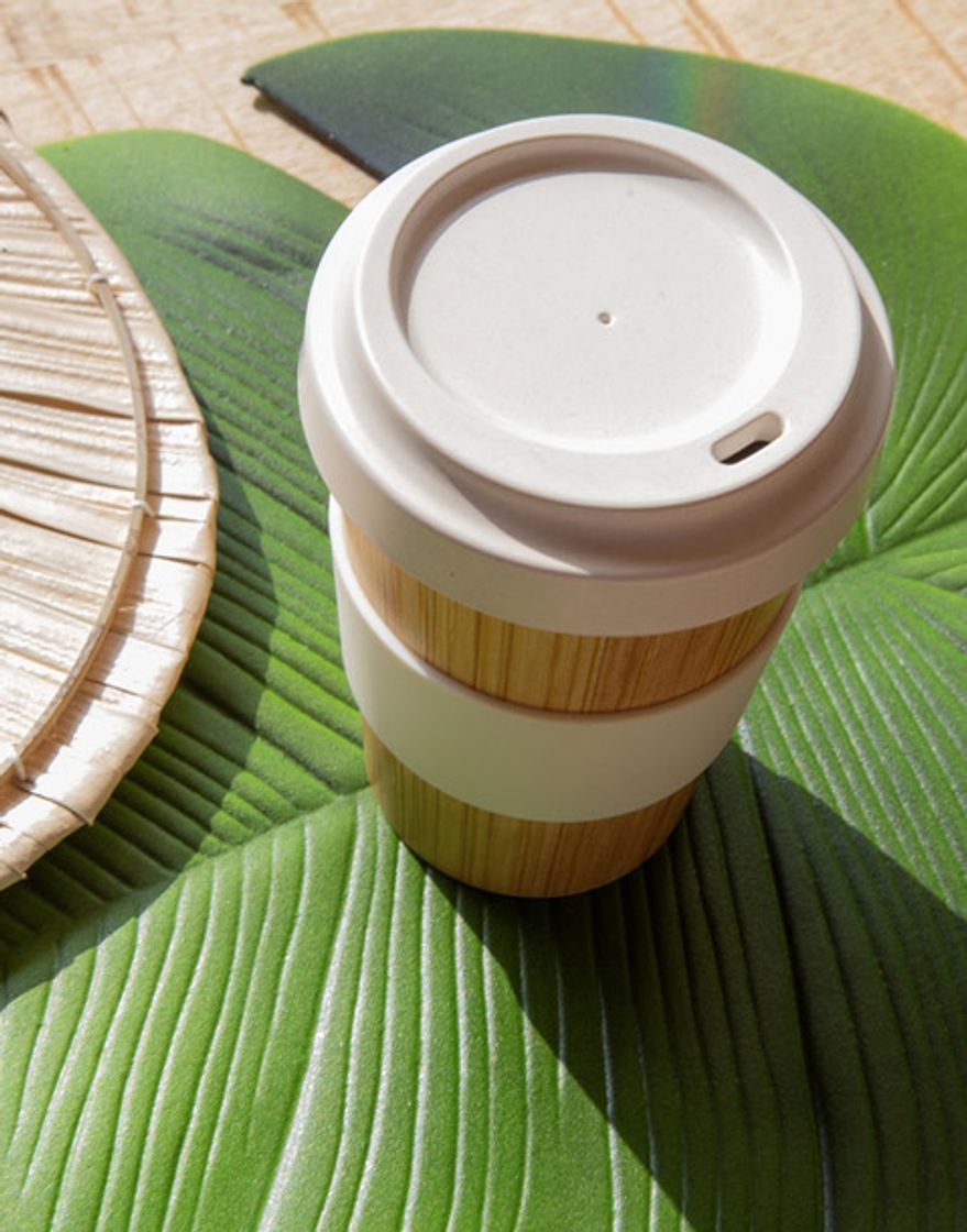 Productos VASO BAMBOO CON TAPA – Natura