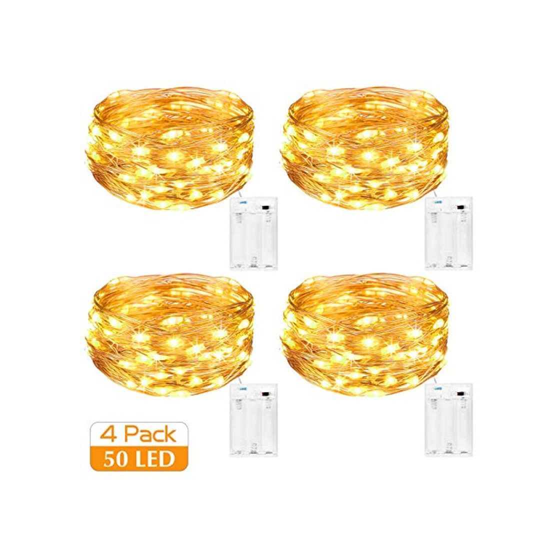 Product Kolpop Guirnalda Luces Pilas