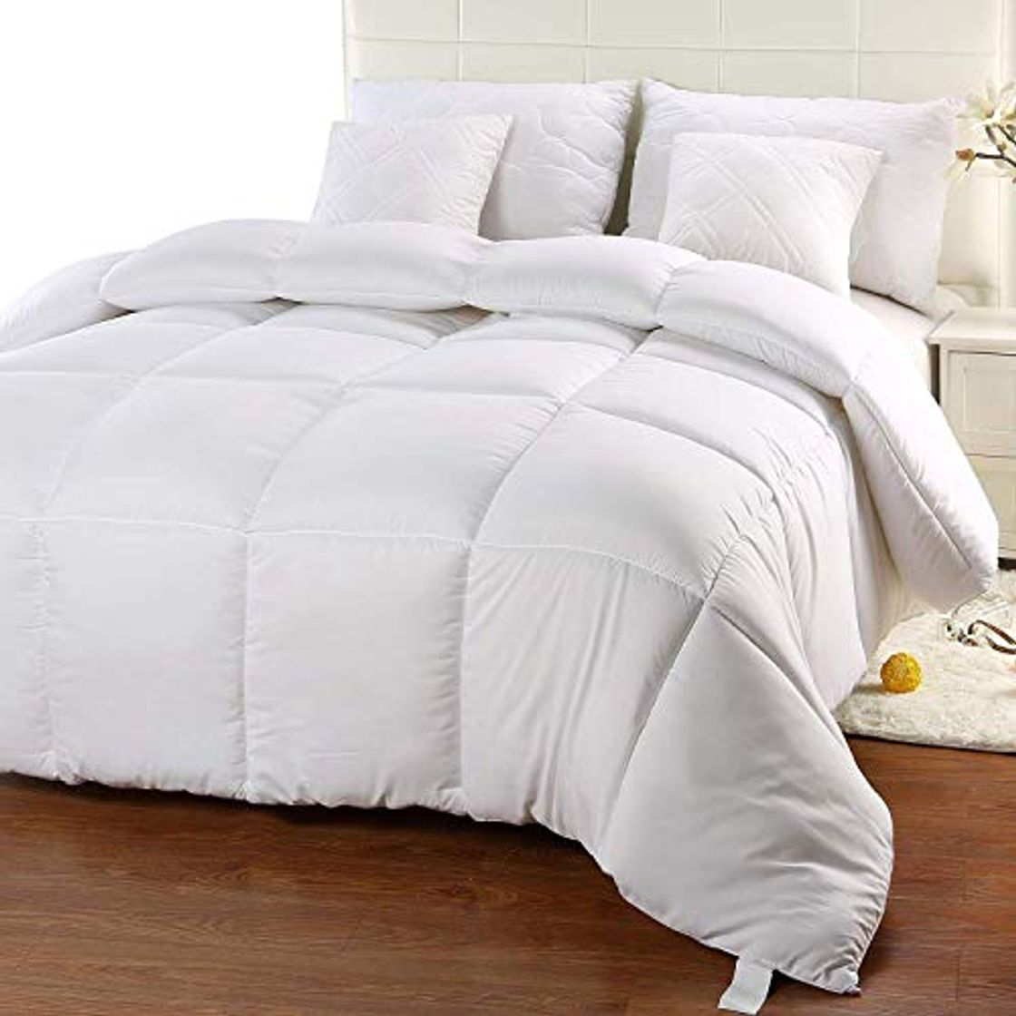 Product Utopia Bedding Invierno Edredón de Fibra, Fibra Hueca siliconada, 940 gramo