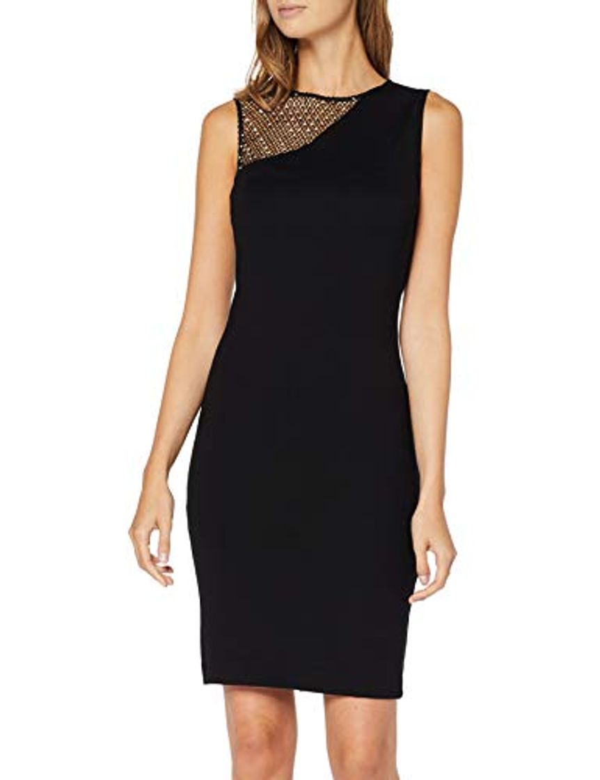 Fashion Guess Jale Dress Vestido de Fiesta, Negro