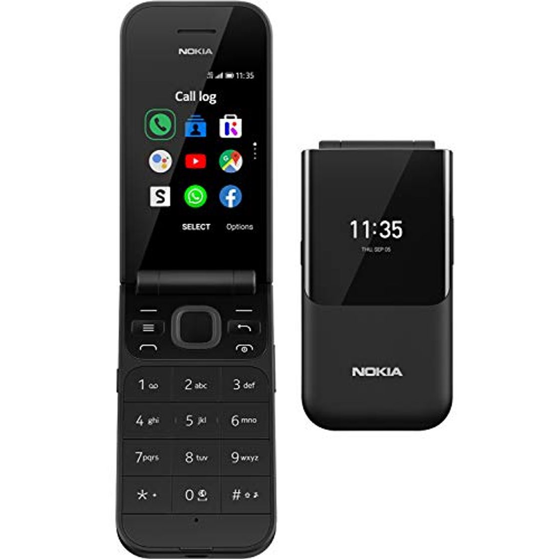 Social Nokia 2720 Flip Black Dual Sim [Versión importada