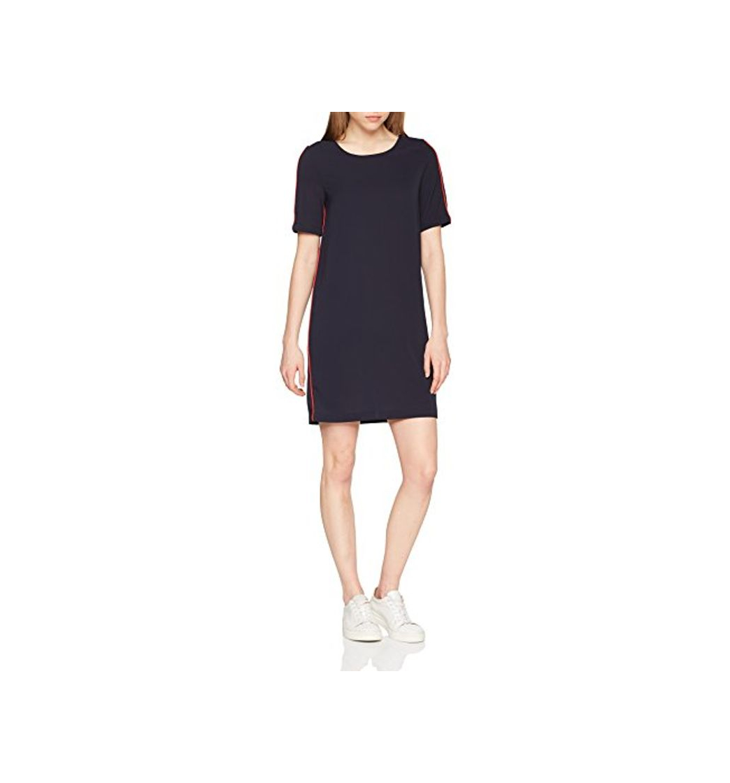 Fashion Only Onlvic tee Dress Wvn Vestido, Azul