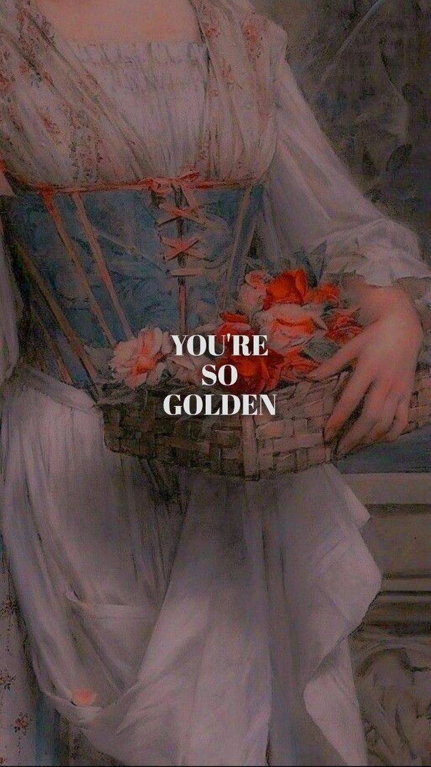 Fashion You're so golden wallpaper 