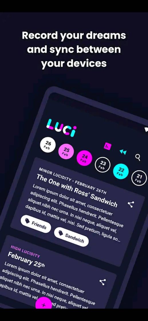 App Luci - Intelligent Dream Journal & Lucid Guide