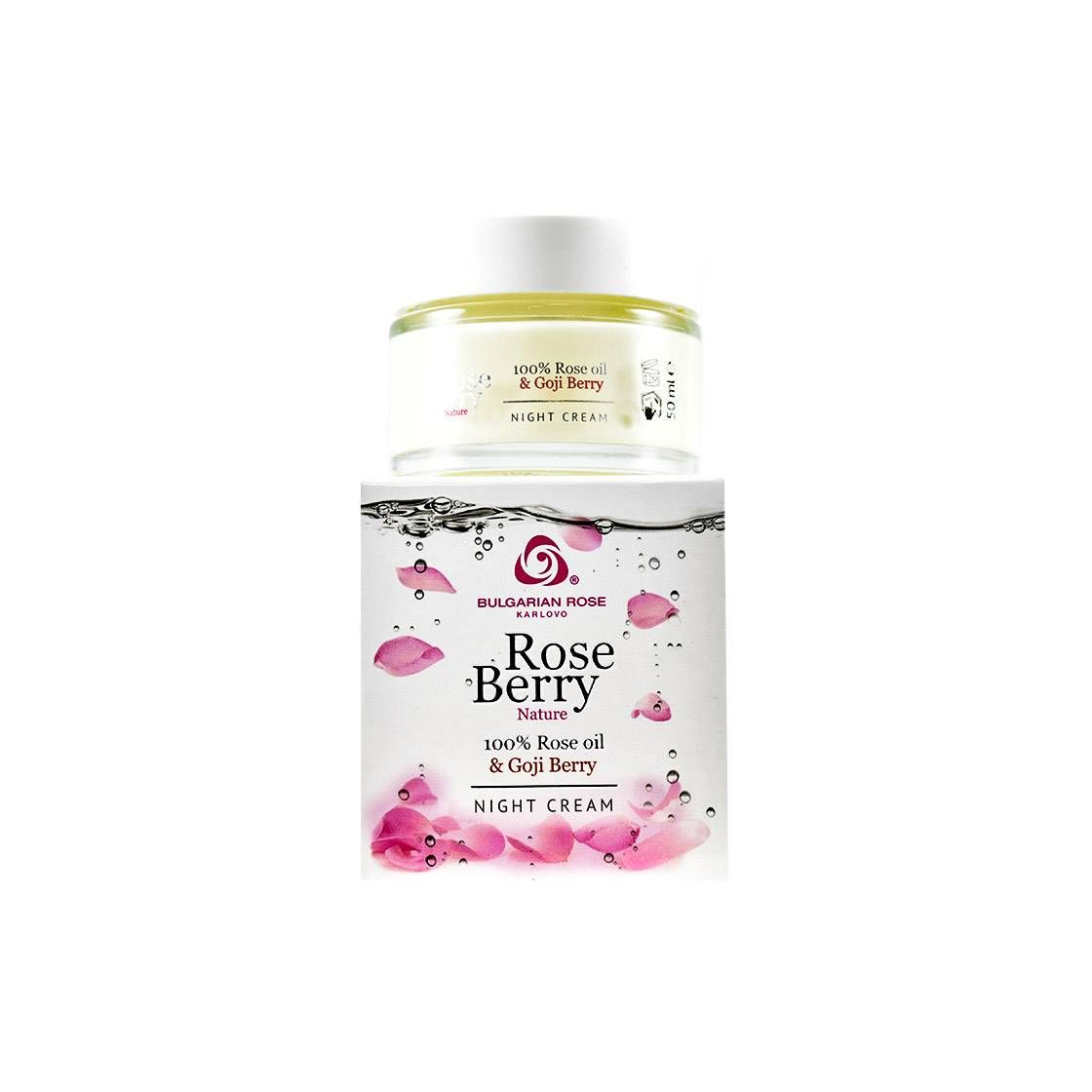 Product Crema facial noche con Rose Berry