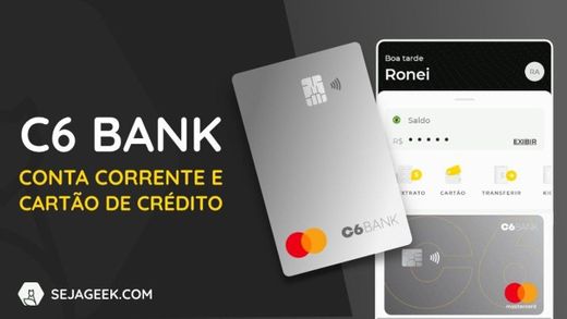 Banco on-line que personaliza cartão