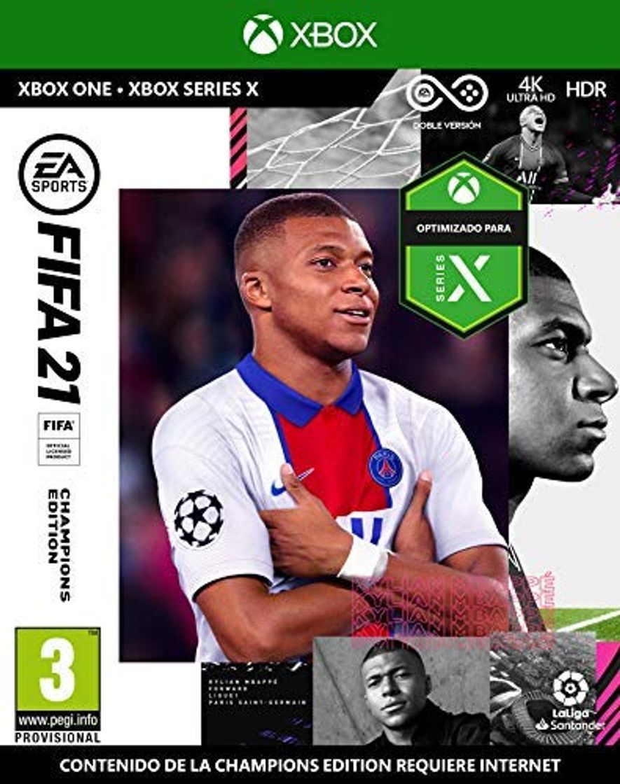 Products FIFA 21 Champions Edition - Xbox One y Suscripción Xbox Live Gold