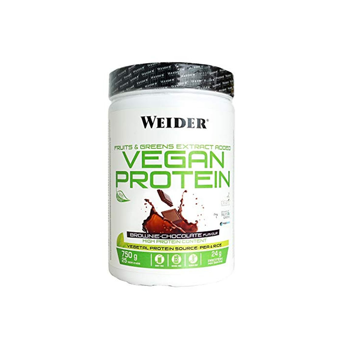 Belleza Weider Vegan Protein Sabor Chocolate