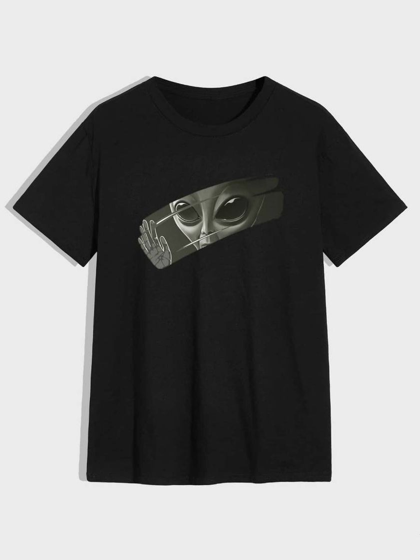 Social Black Alien Tee