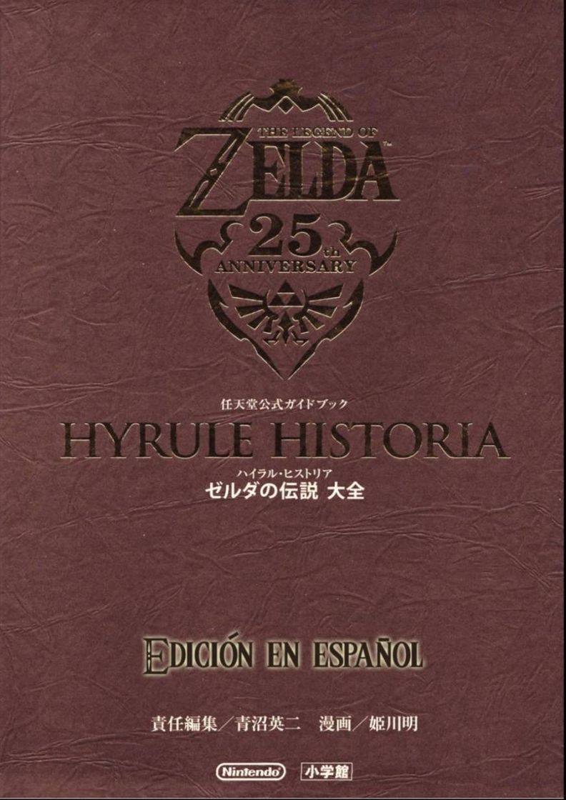 Fashion Libro Hyrule History Español