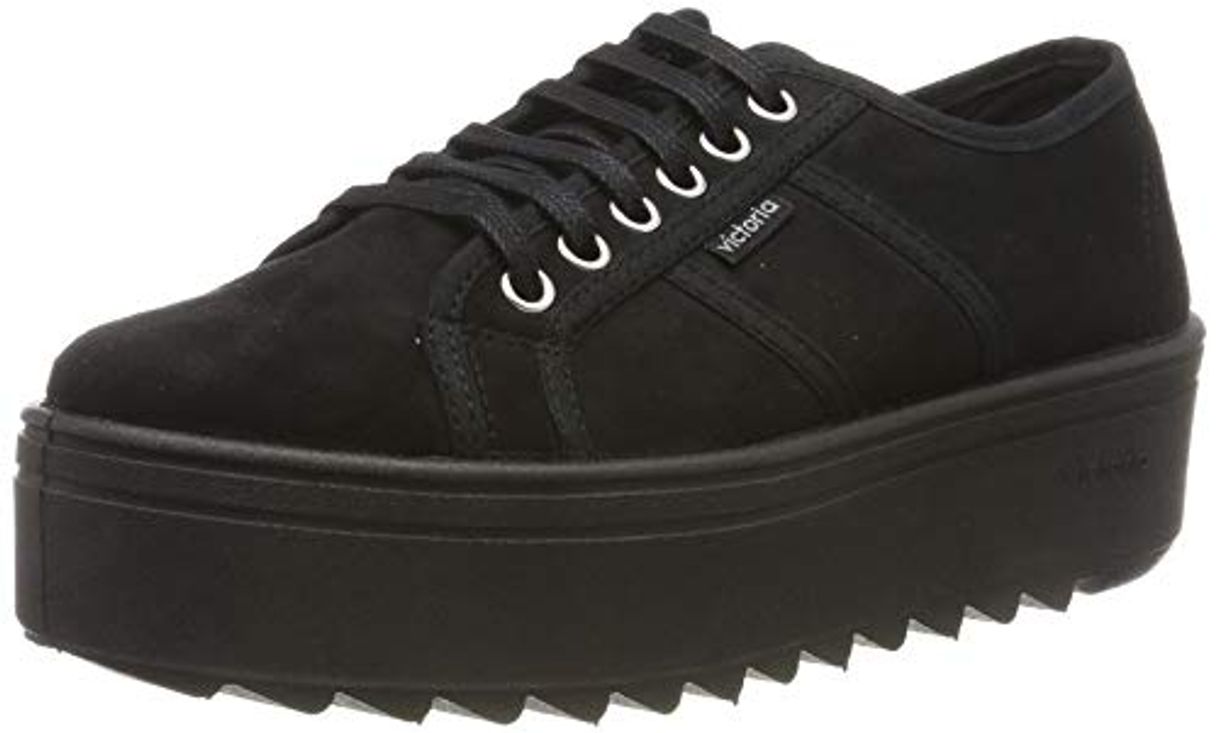 Moda Victoria Sierra Antelina, Zapatillas Unisex Adulto, Negro