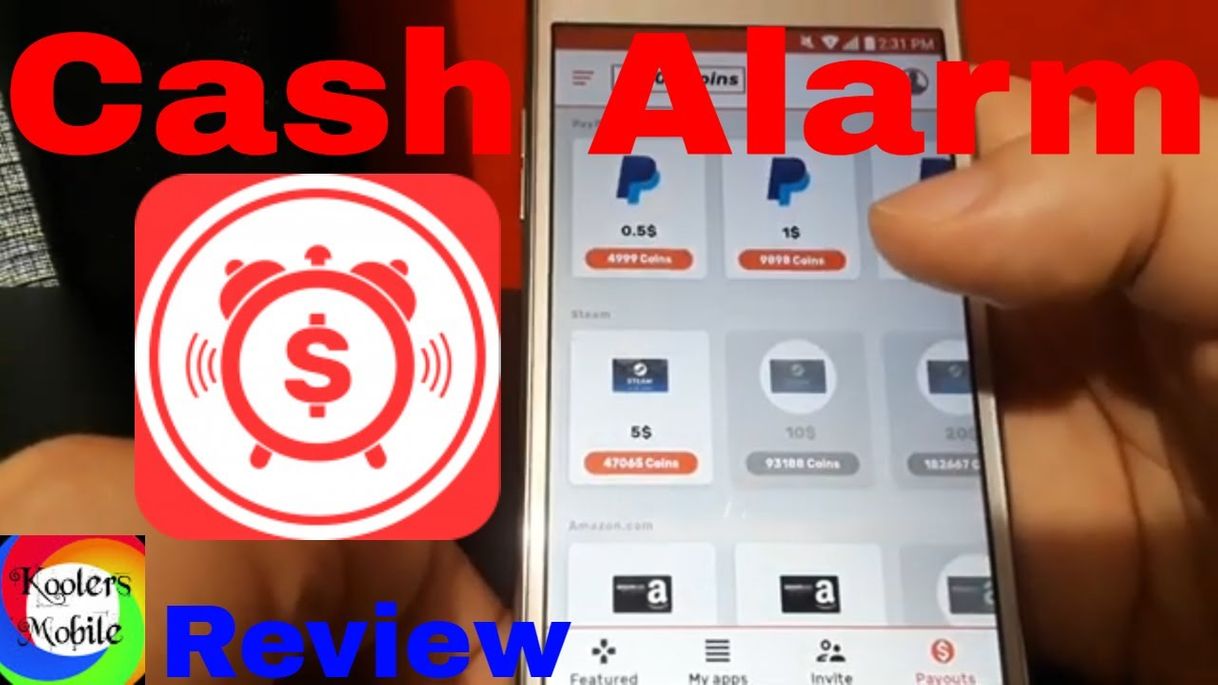 App Cash Alarm