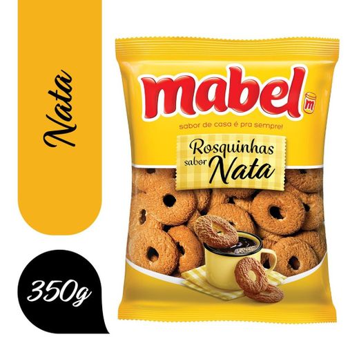 Biscoito Rosquinha Nata Mabel Pacote 350g | Clube Extra