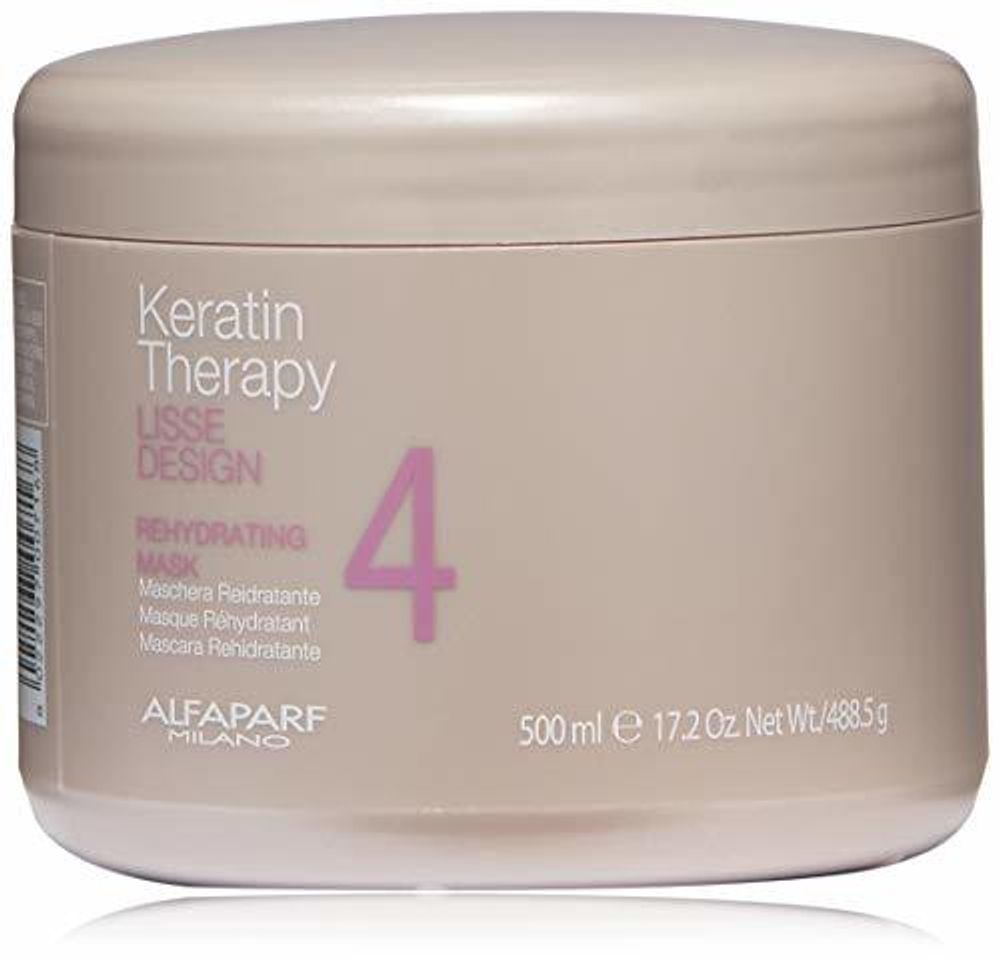 Beauty Alfaparf Alfaparf Milano Lisse Desing Keratin Therapy Rehydrating Mask 500Ml