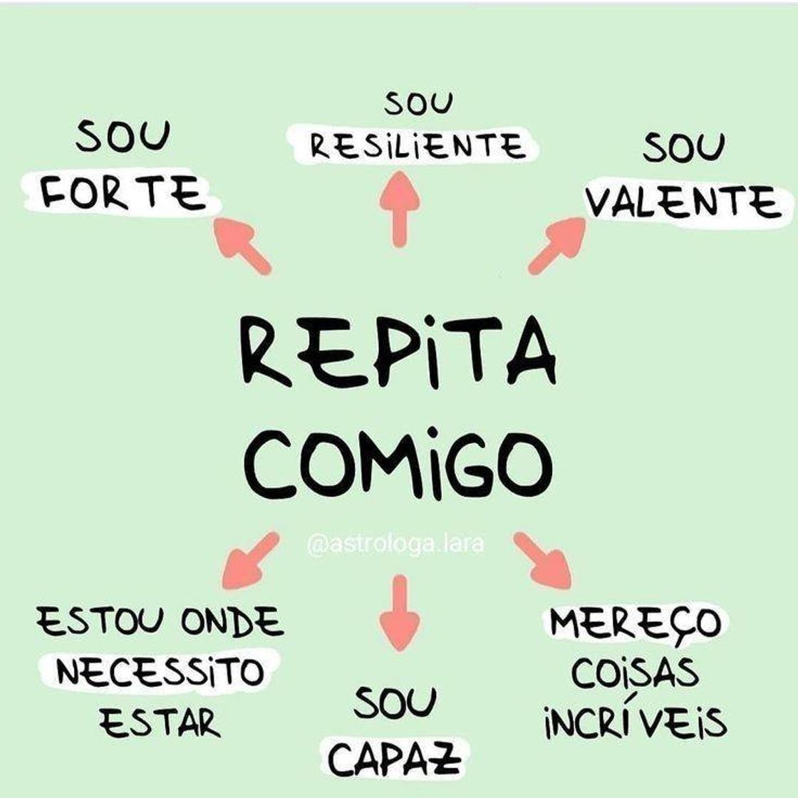 Moda Mensagem motivacional 