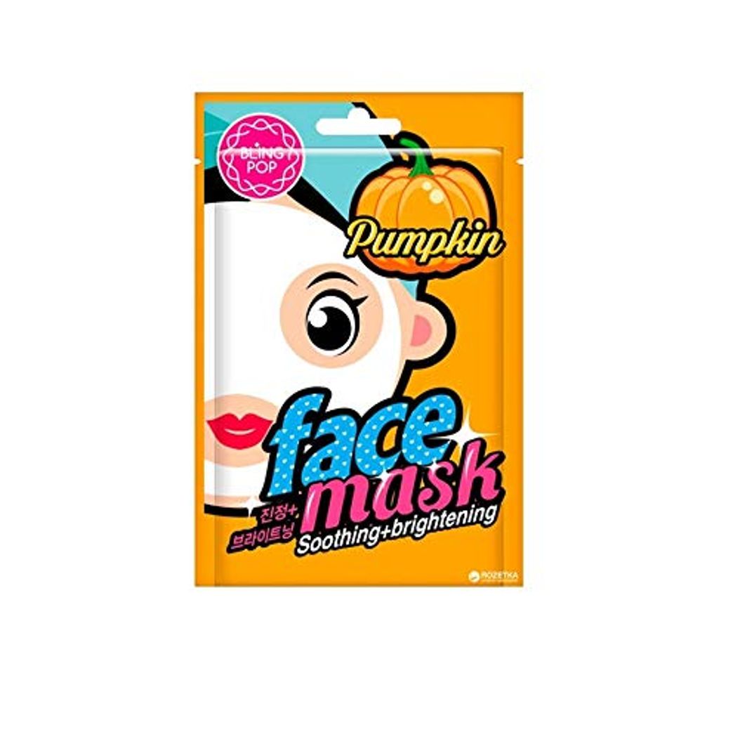 Belleza Mascarilla Facial de Calabaza Bling Pop