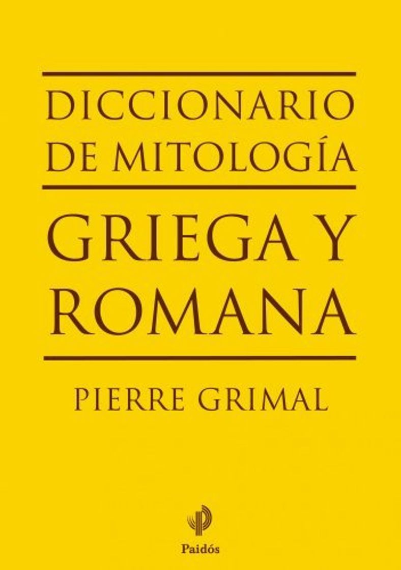 Libro Diccionario de mitología griega y romana