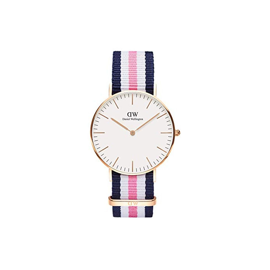 Moda Daniel Wellington 0506DW - Reloj con correa de acero para mujer