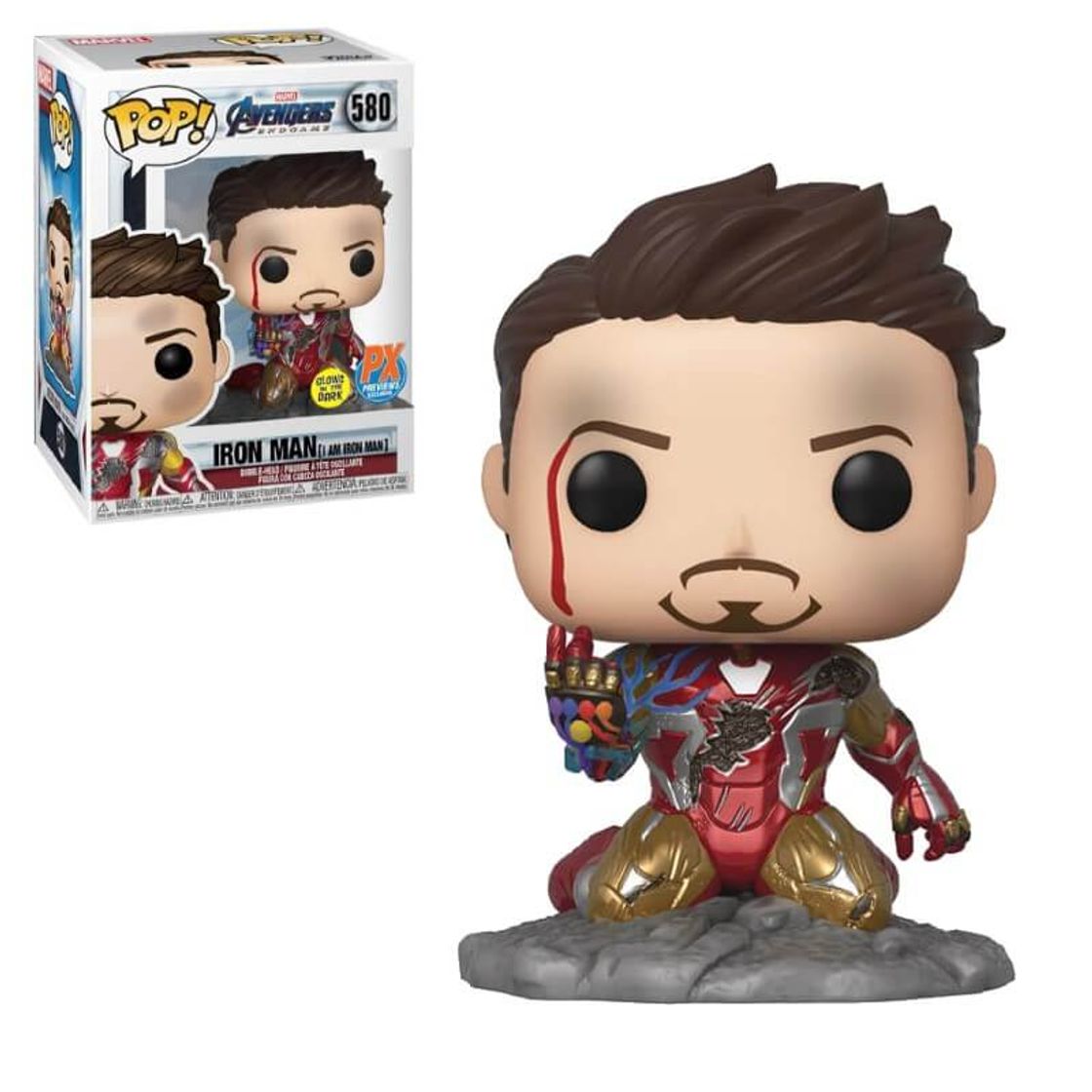 Fashion PX Previews Marvel Iron-Man I am Iron-Man EXC Funko Pop! 