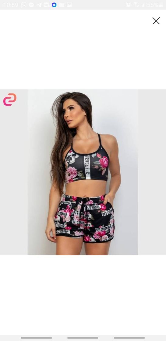 Moda Roupa fitness