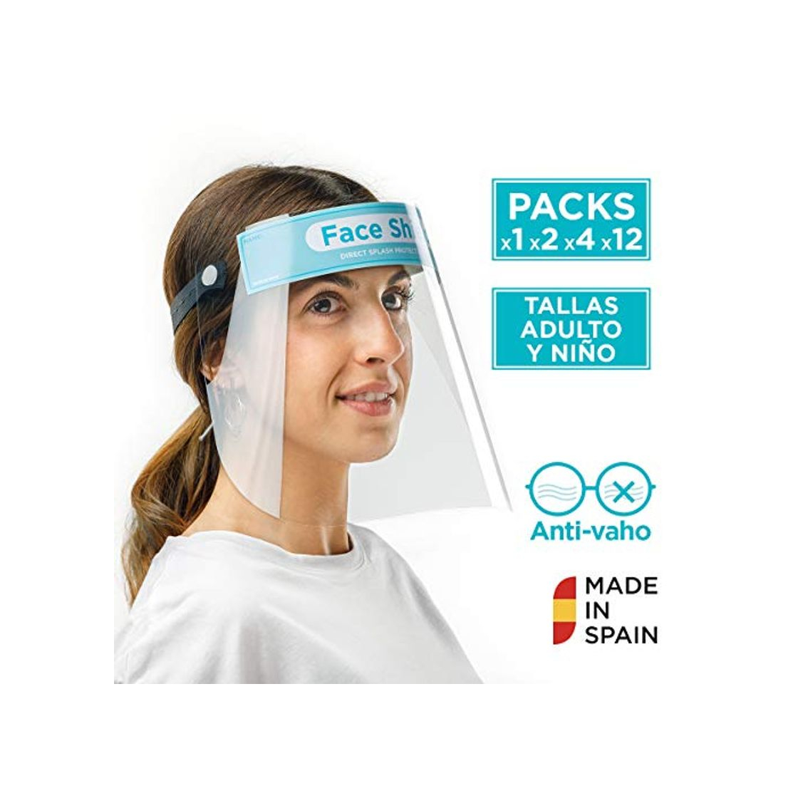 Social Pantalla Protección Facial Sonaprotec - Protector Facial Antivaho