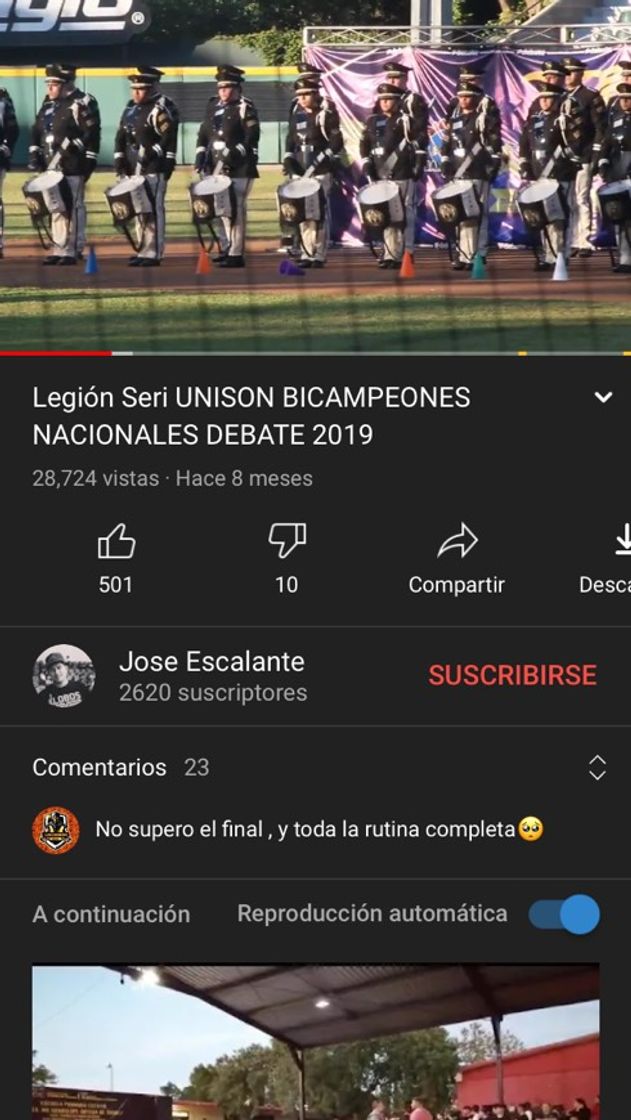 Fashion Legión seri muy buena BANDA DE GUERRA les recomiendo ver 