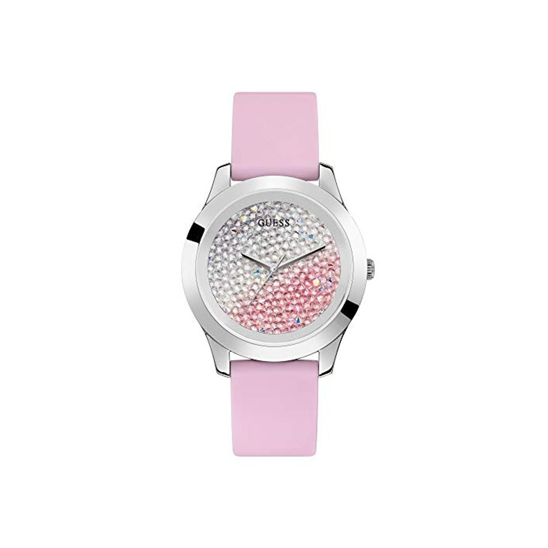 Product GUESS Reloj Analógico para Mujer de Cuarzo con Correa en Silicone W1223L1