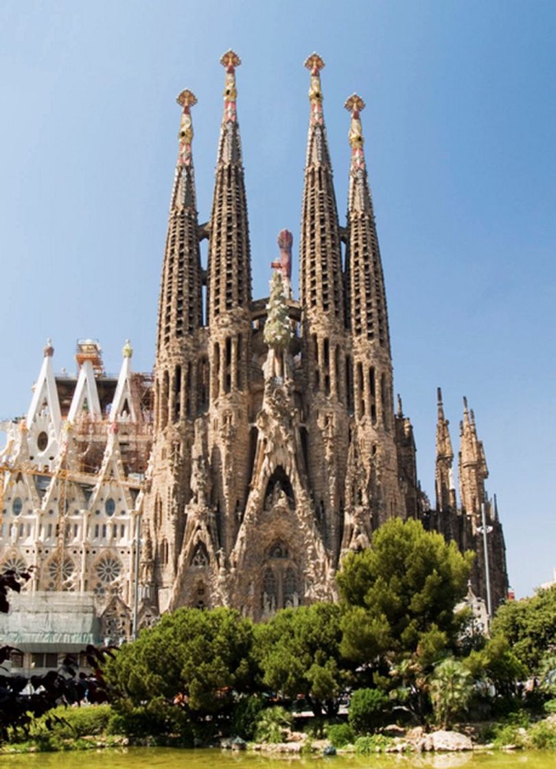 Lugar iglesia Sagrada Familia (Barcelona-España)